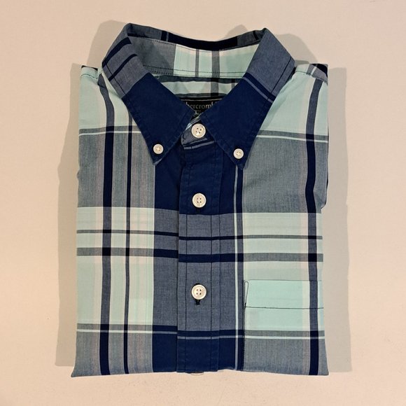 Abercrombie & Fitch Men's Extra Small Regular Fit Long Sleeve Button Down Shirt - Picture 6 of 12